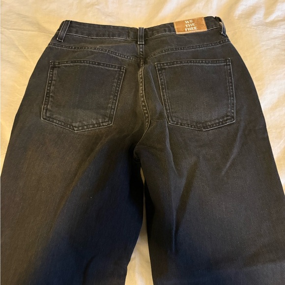 NWOT We The Free Black Straight-Leg Jeans - Picture 6 of 10